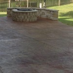 Stained and Stamped Concrete Patios I Supreme Green KC